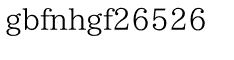 gbfnhgf26526