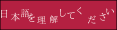 日本語を理解してください